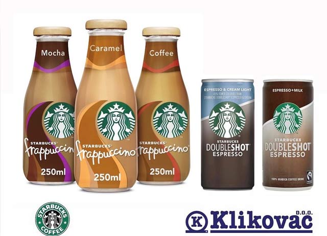 Novi brend u asortimanu kompanije Klikovac - STARBUCKS!